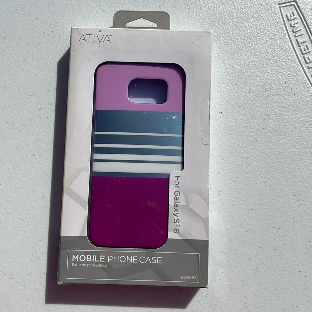 ATIVA Mobile Phone Case for Galaxy S6